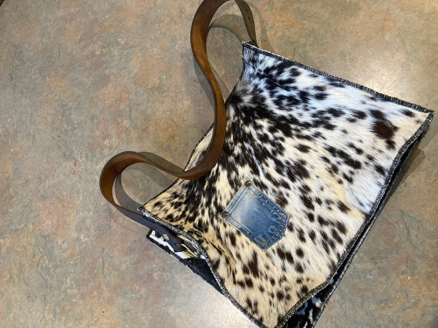 GLENDA / Cowhide Crossbody