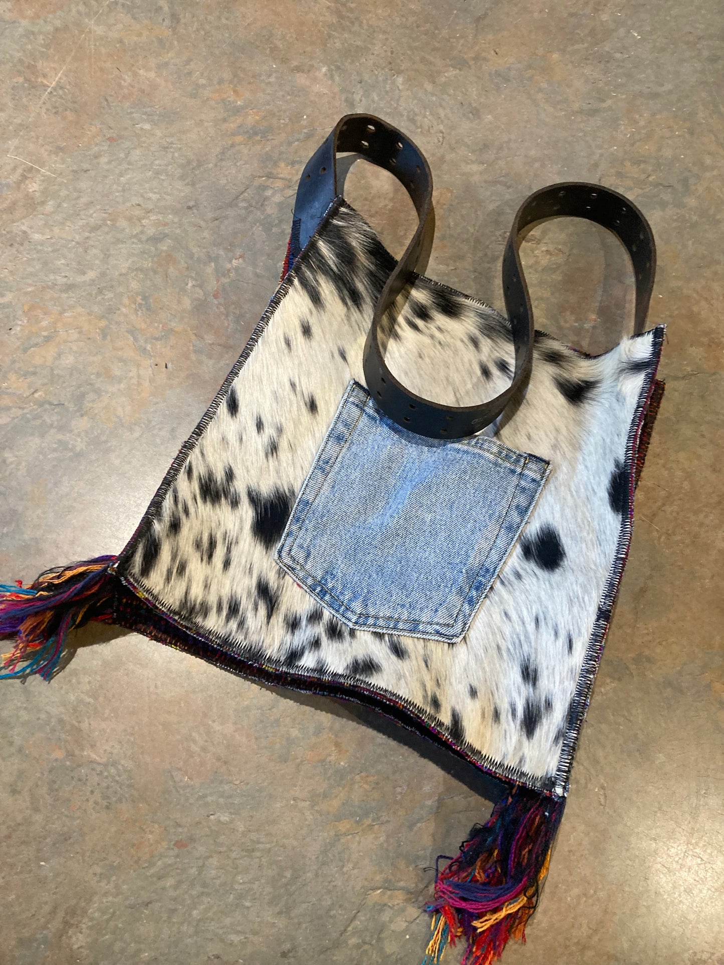 FRAN / Cowhide Crossbody