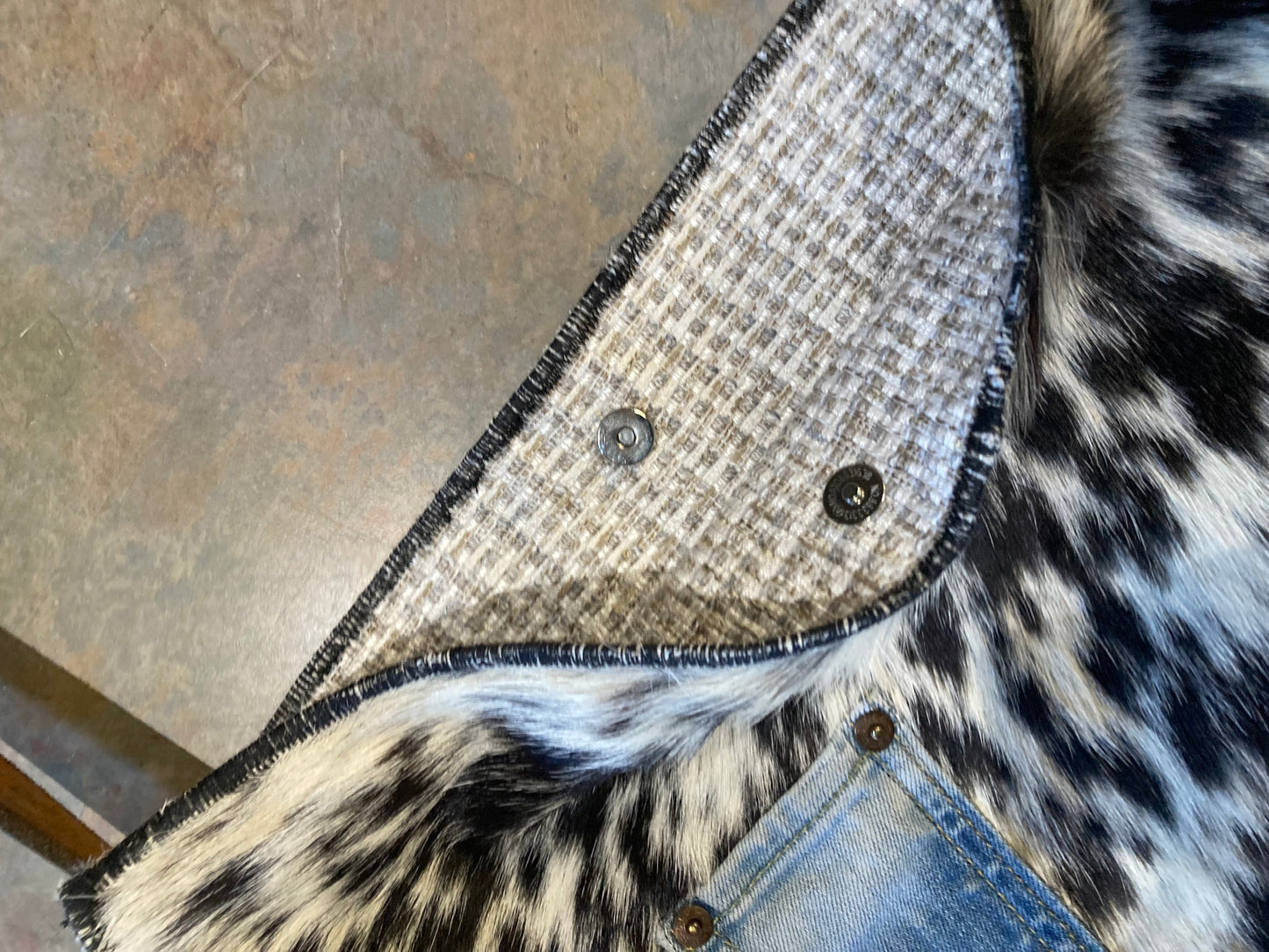 GLENDA / Cowhide Crossbody