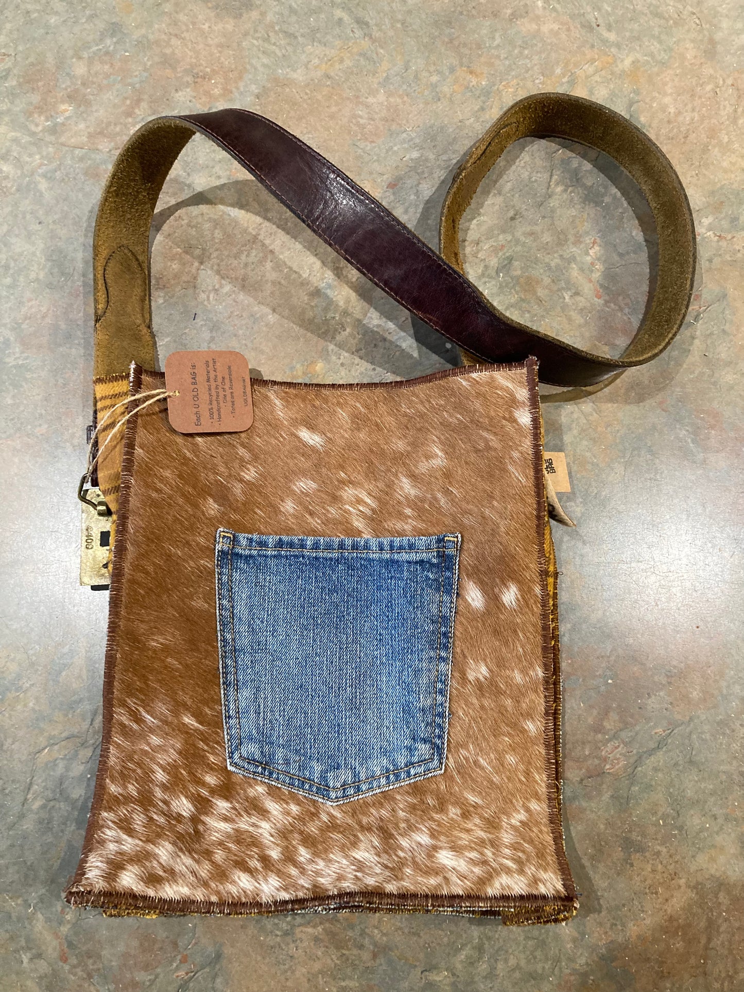 NORA / Cowhide Crossbody