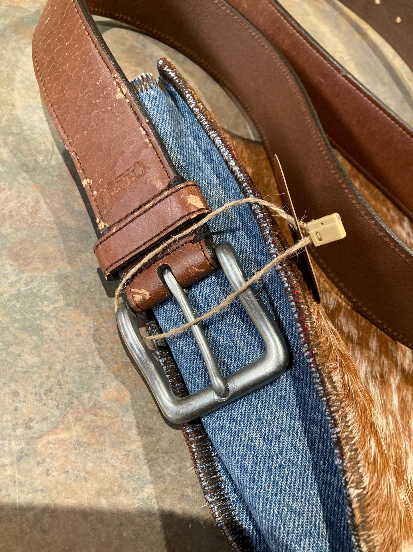 NAOMI / Cowhide Crossbody