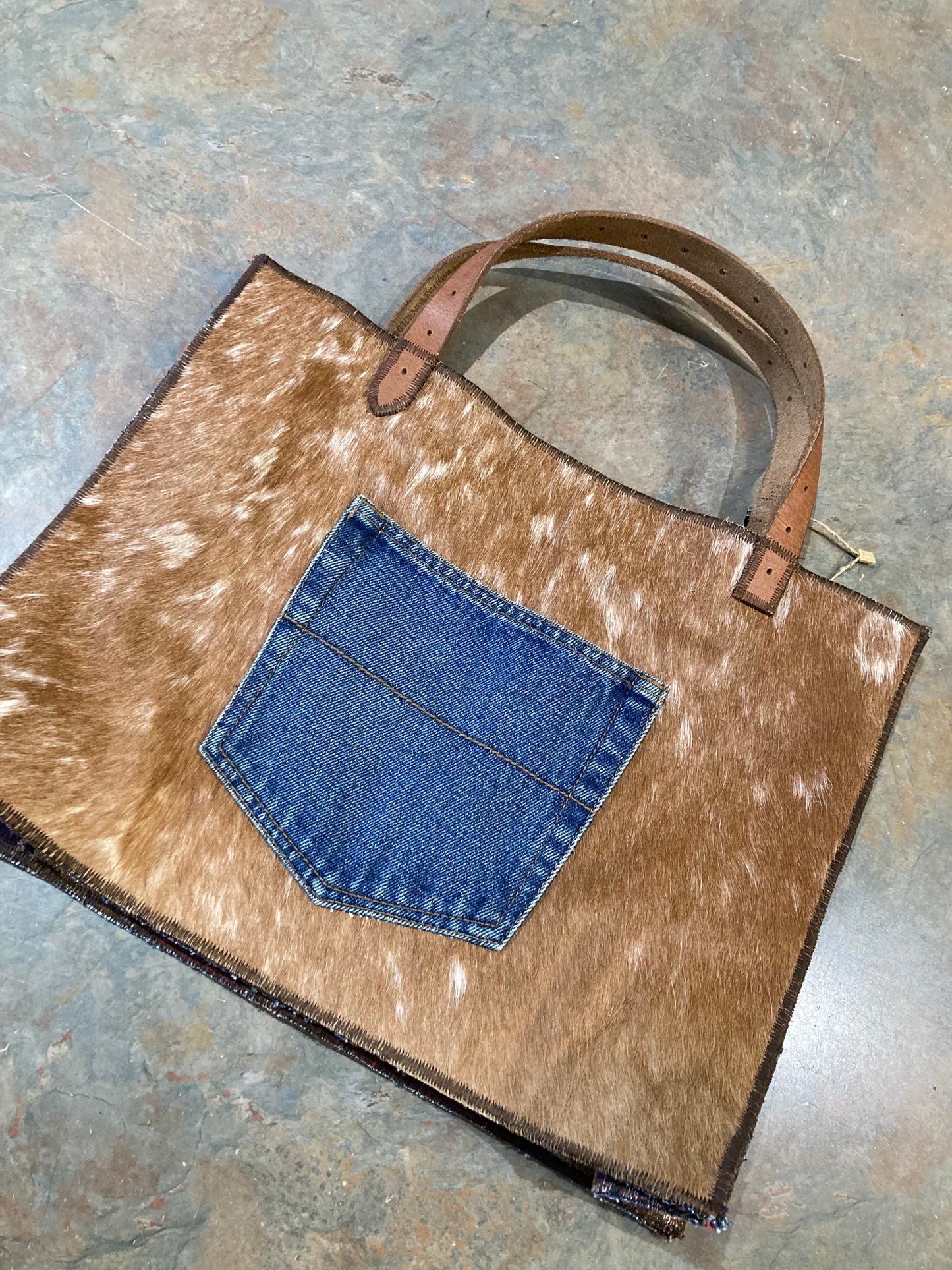 AURORA / Cowhide Tote