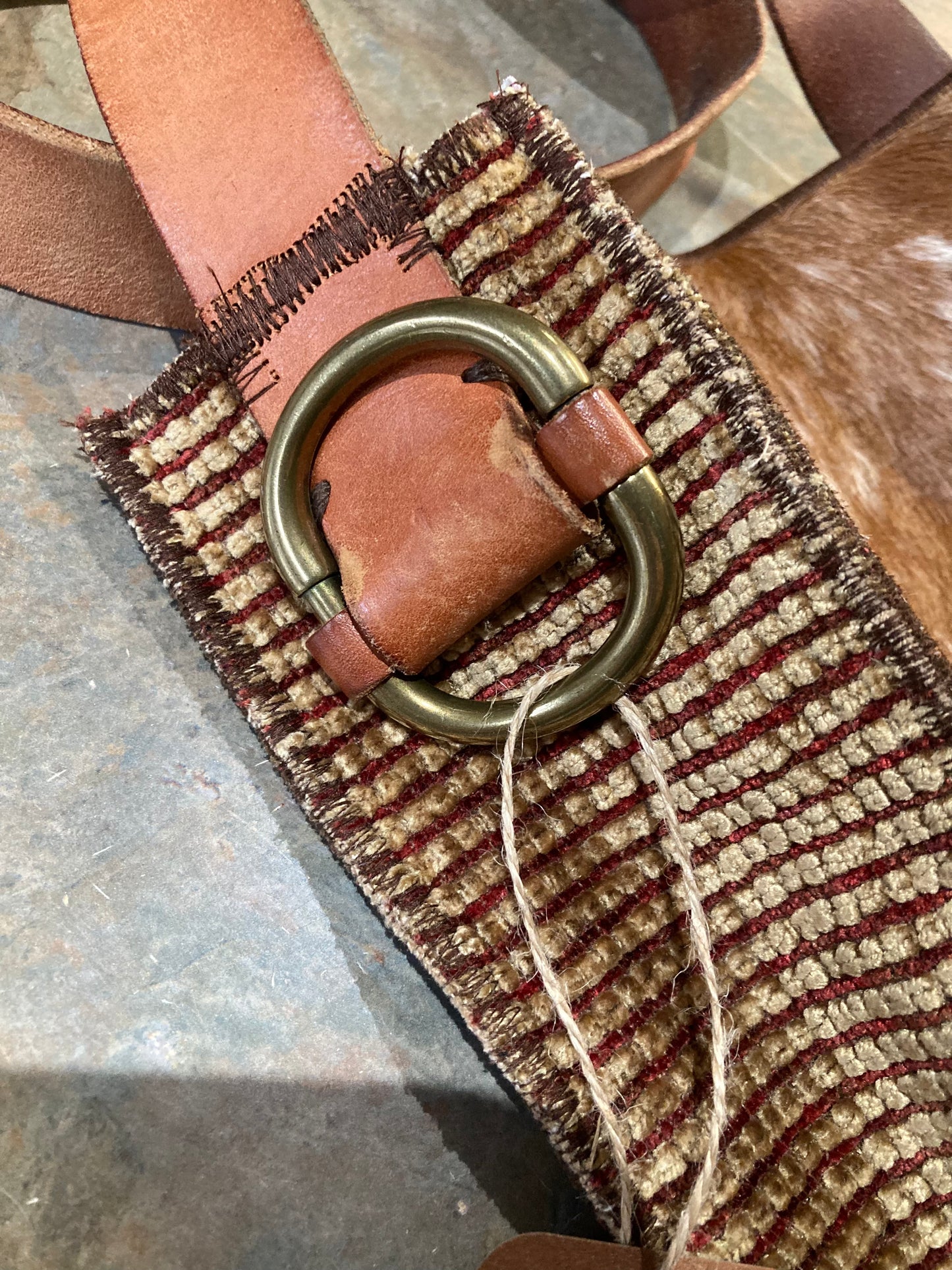 SADIE / Cowhide Crossbody