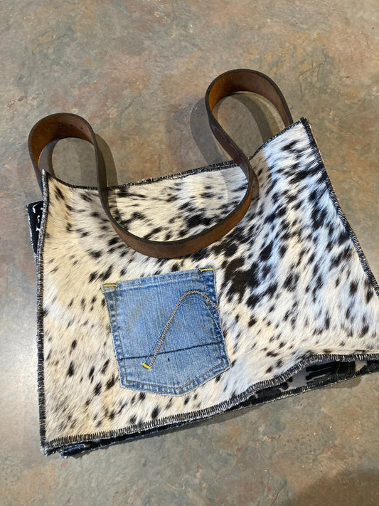 GLENDA / Cowhide Crossbody