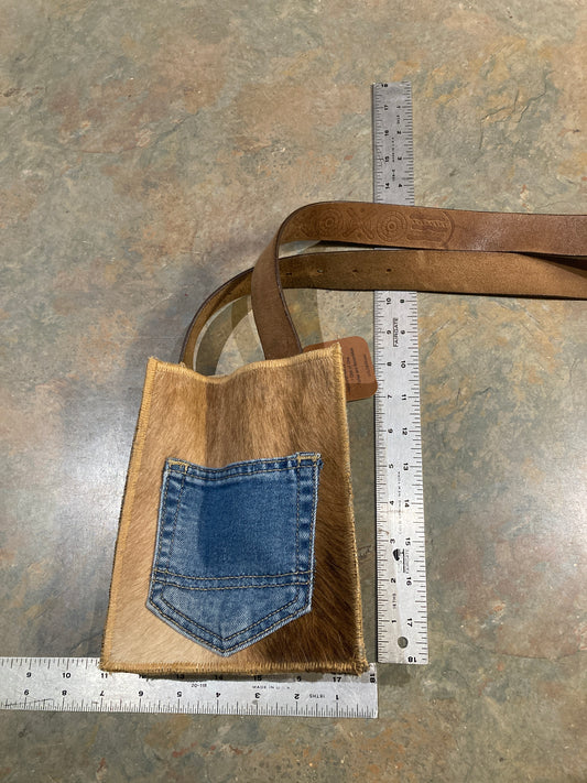LOIS / Cowhide Crossbody