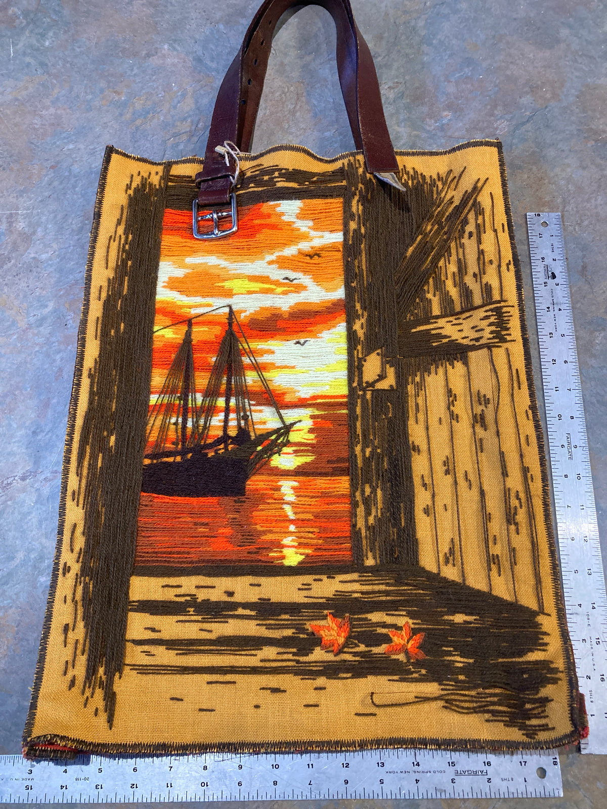ANDAIA / Vintage Textile Tote