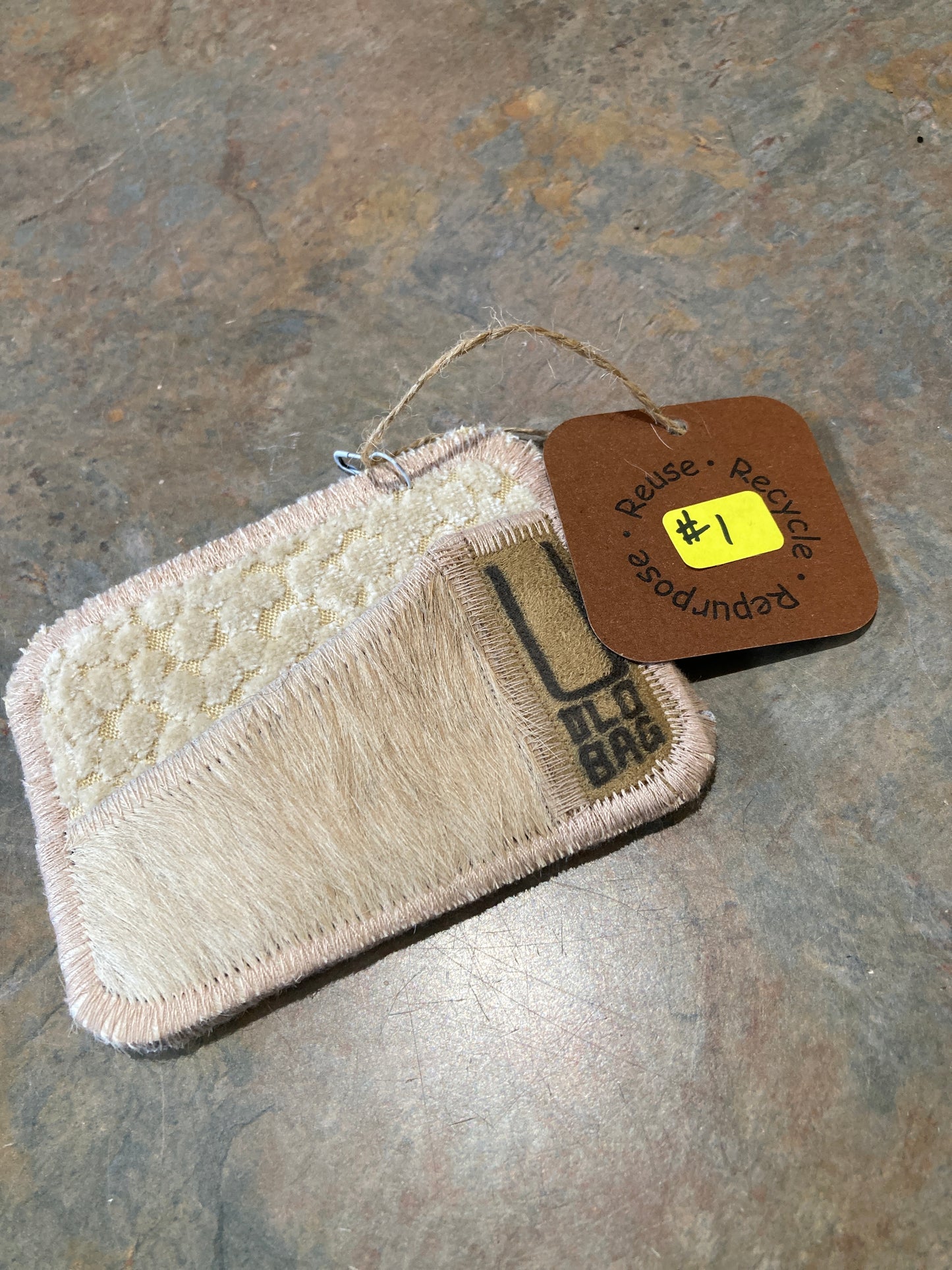 Cowhide Credit Card Wallet / #1