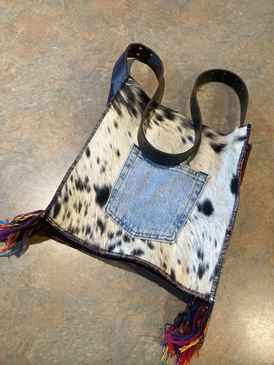 FRAN / Cowhide Crossbody