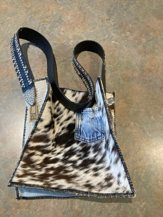 RONEL / Cowhide Crossbody