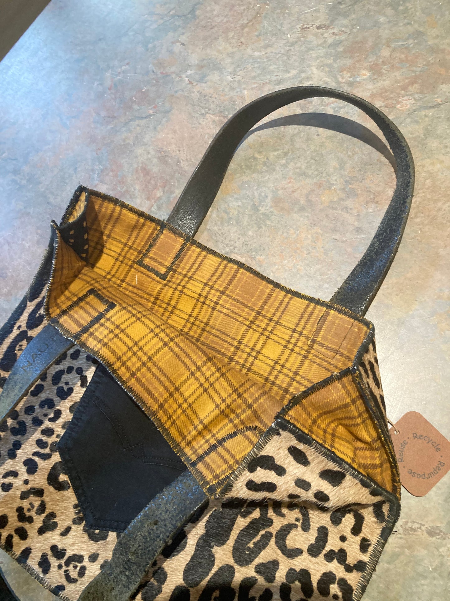 TANYA / Cowhide Tote
