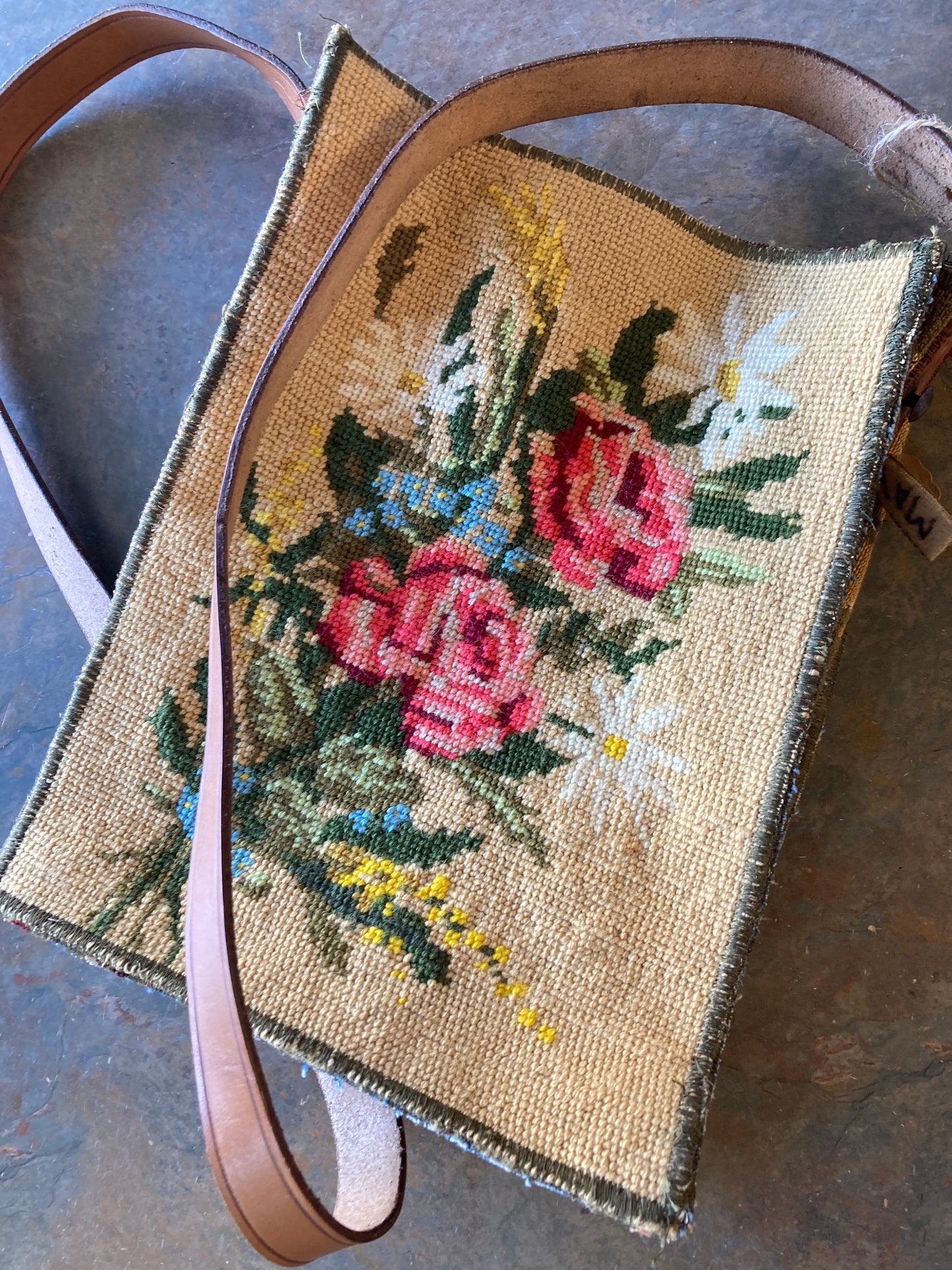 MAY / Vintage Needlepoint Crossbody